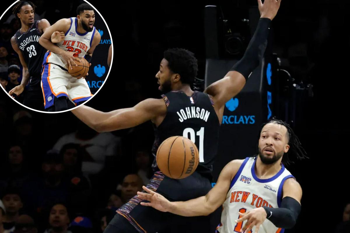 Knicks settle for shameful win over lowly rival Nets