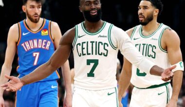 Jaylen Brown, Jayson Tatum send message in win over Thunder