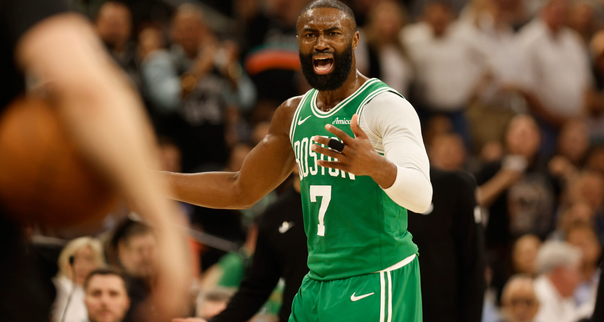 Jaylen Brown Roasts Refs After 2nd Quarter Ejection