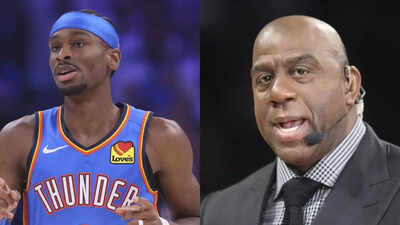 Lakers legend Magic Johnson sends heartfelt message for OKC Thunder star Shai Gilgeous-Alexander following his record-breaking feat