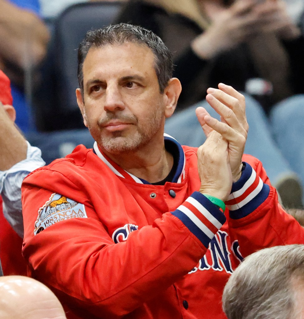 Mike Repole at an NCAA East Regionals basketball game.