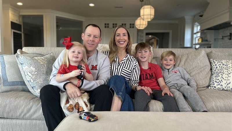 Miami head coach Travis Steele keeping family first during undefeated season