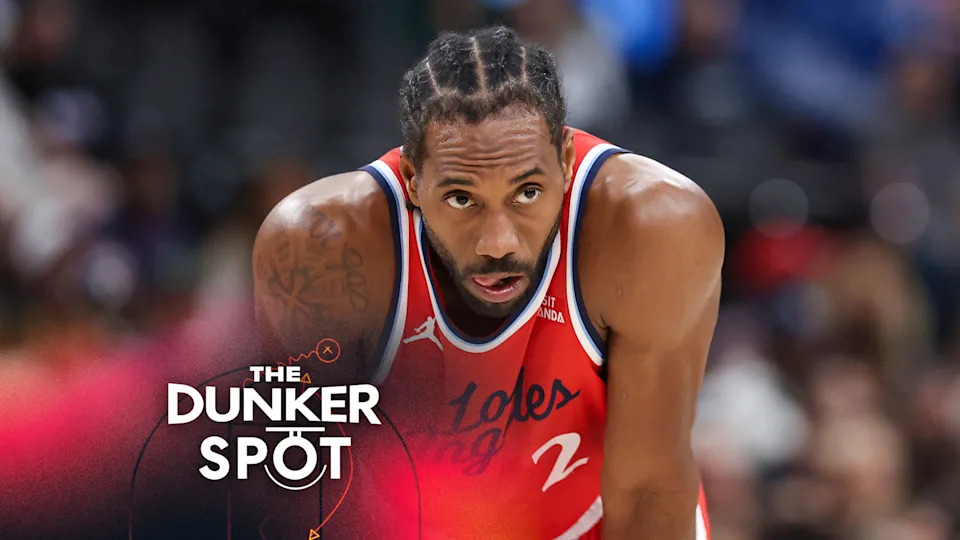 Los Angeles Clippers forward Kawhi Leonard (2) looks on during the first half of an NBA basketball game against the Sacramento Kings, Saturday, March 14, 2026, in Inglewood, Calif. (AP Photo/Jessie Alcheh)