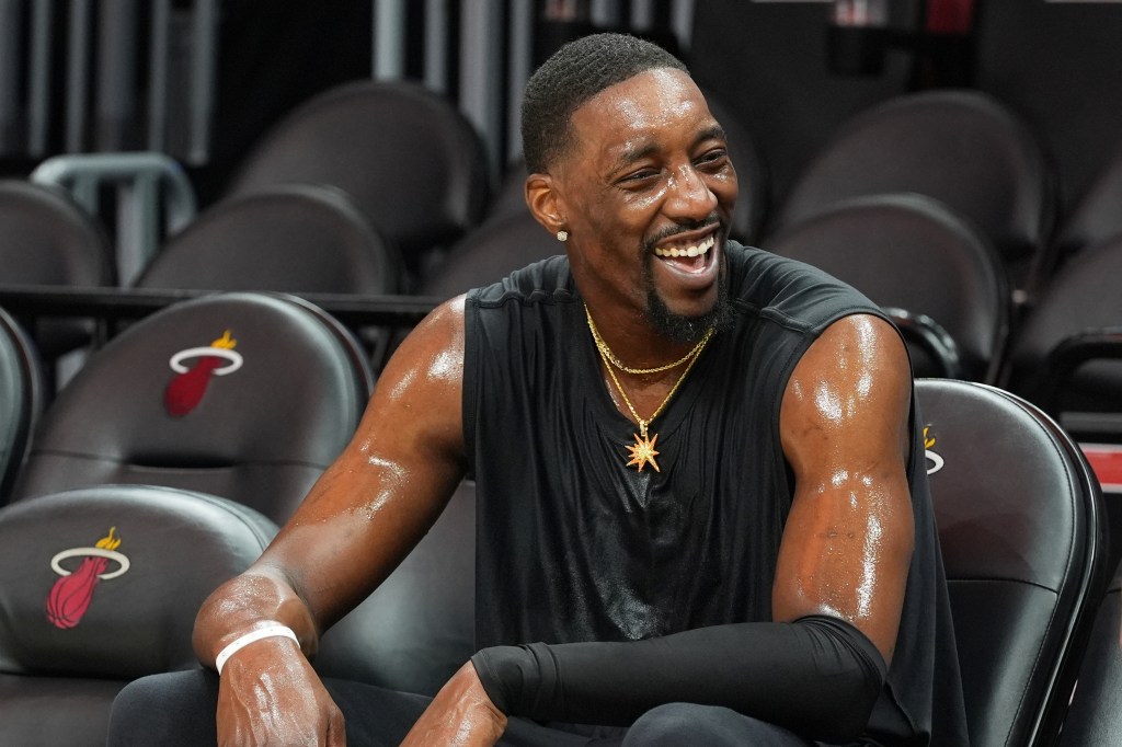 Miami Heat center Bam Adebayo addresses calf injury
