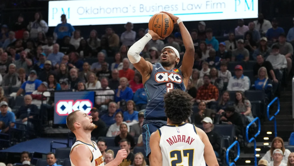 Gilgeous-Alexander scores 36 in return, tempers flare as Thunder top Nuggets 127-121 in OT