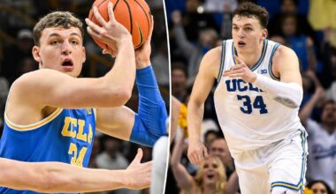 UCLA's Tyler Bilodeau won't play against UConn