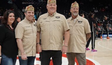 Hawks, Crown Royal honor military at 10th Crowning Courage event