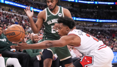 Giddey has triple-double, Bulls use 27-0 run to beat Bucks, stop 11-game slide