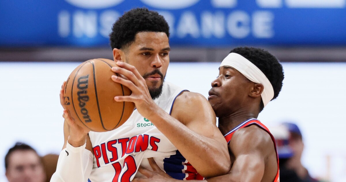 Pistons beat 76ers for 2nd straight victory after 4-game skid