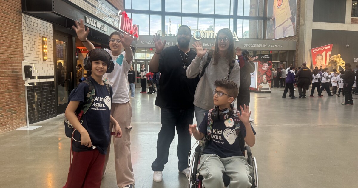 Detroit Pistons host a special game night for kids with illnesses