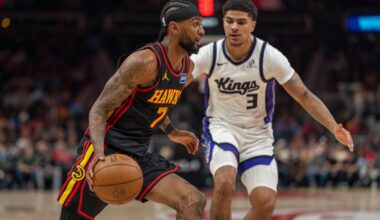 Atlanta Hawks withstand fourth-quarter surge by Sacramento Kings in 123-113 victory