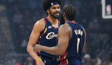 Jarrett Allen sparks Cavaliers in return from injury, scores 18 in blowout over Heat