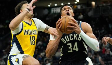 Antetokounmpo makes early exit from Bucks' victory over Pacers