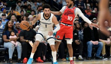 Grizzlies say G Pippen and F Aldama will miss the rest of the season following surgery