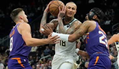 Hot-shooting Suns pull away in 4th to beat Bucks 129-114