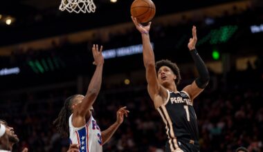 Johnson scores 35 in Hawks' 126-116 win over 76ers as Maxey leaves in final minute with hand injury