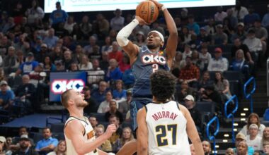 Gilgeous-Alexander scores 36 as Thunder edge Nuggets in OT
