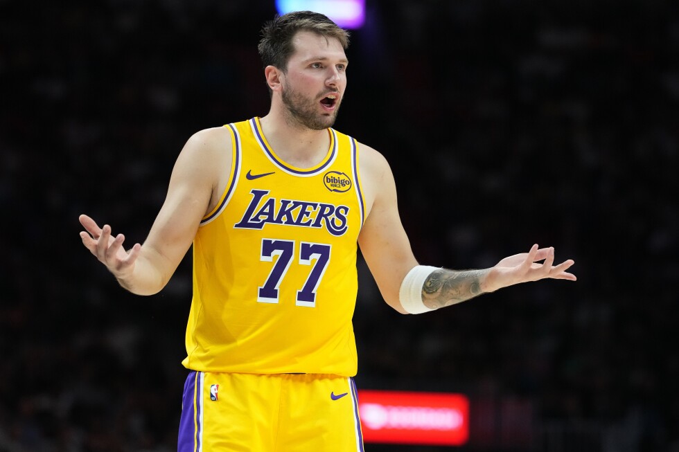 Los Angeles Lakers star Luka Doncic suspended for 1 game by NBA after his 16th technical foul