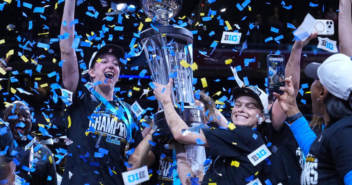 UCLA women's basketball makes history in Big Ten tournament win