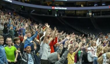SLC Stars host 3,000+ young ballers on 'Kids Day'