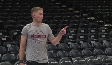 Former Utah State great Sam Merrill is carving out NBA role with Cavs