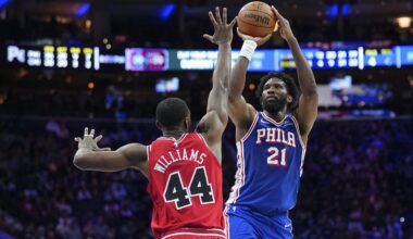 Bulls suffer pain and injuries in 20-point blowout loss to Philadelphia