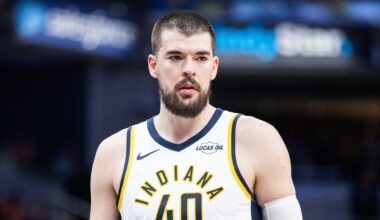 After five games with team, Pacers' center Ivica Zubac reportedly suffers fractured rib, out for season