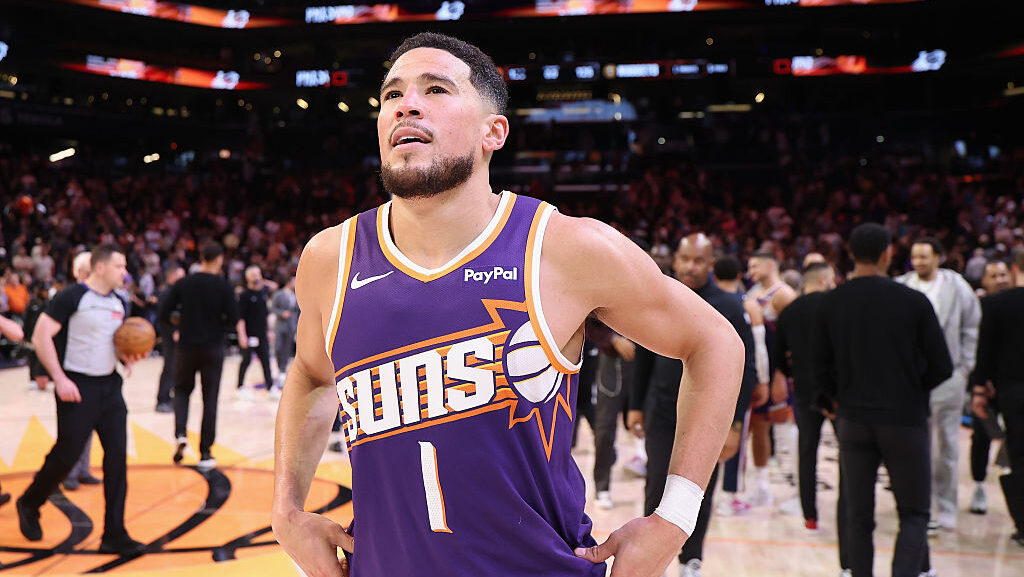 Suns' Devin Booker...