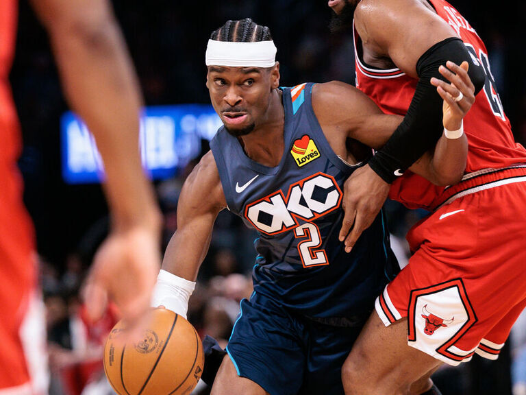 SGA scores 25 as Thunder use huge 2nd-half run to beat Bulls