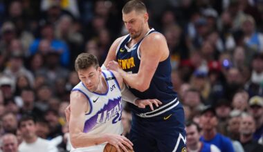 Jokic's triple-double, Murray and Johnson hit late 3s to rally Nuggets by Jazz, 135-129