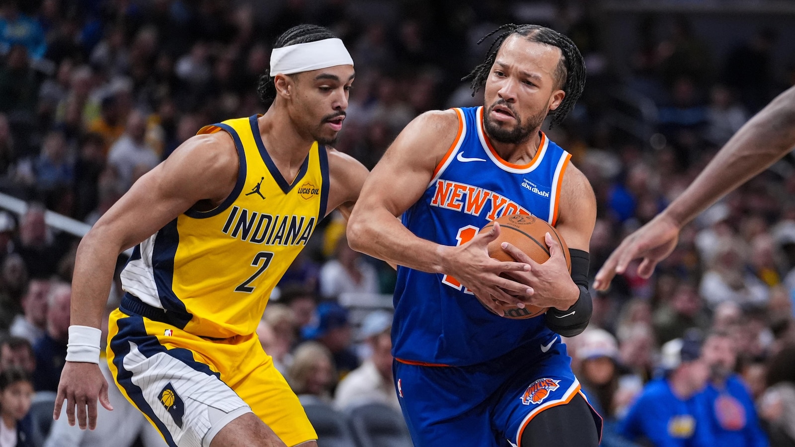 Brunson scores 29, Anunoby adds 25 as Knicks get past the Pacers 101-92 for 2nd straight victory