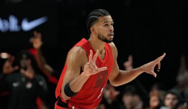 Camara has 23 for the Trail Blazers in 123-88 rout of the Wizards