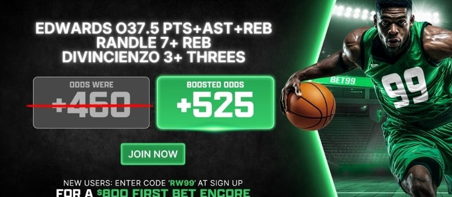 BET99 Boosted Odds: Minnesota Timberwolves vs. Toronto Raptors (March 5, 2026)