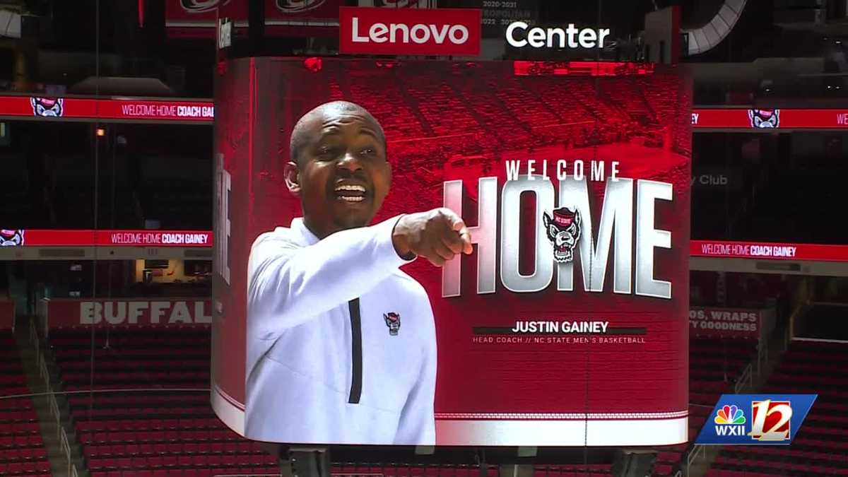 Justin Gainey introduced as NC State's men's basketball coach