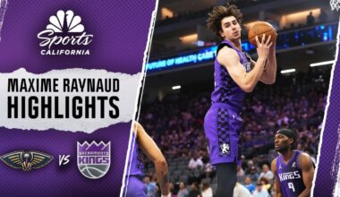 Maxime Raynaud highlights: Watch Kings center post 28 points in win vs. Pelicans
