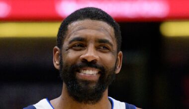 Jan 29, 2025; New Orleans, Louisiana, USA;  Dallas Mavericks guard Kyrie Irving (11) : Matthew Hinton-Imagn Images