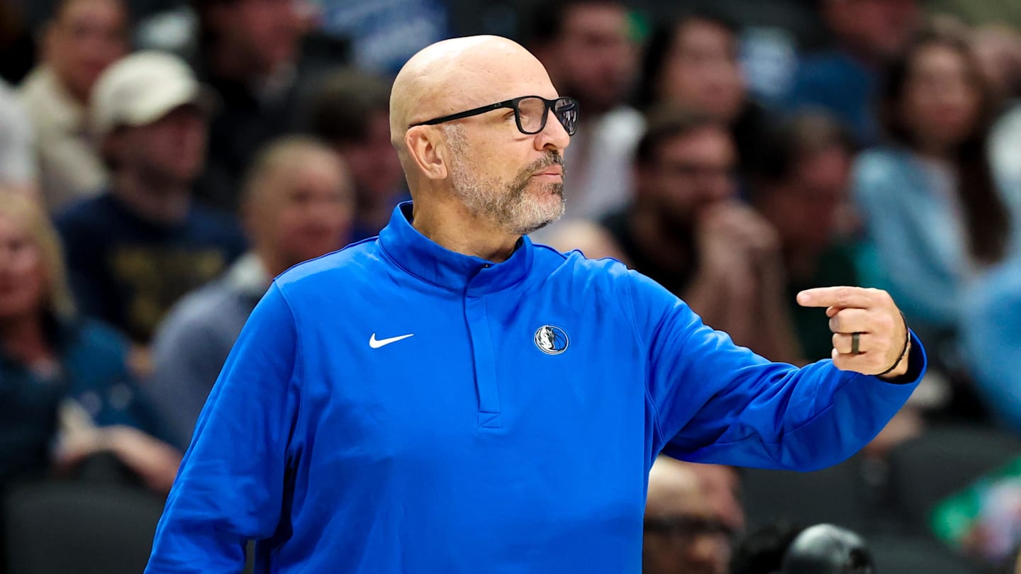 Mavericks' Jason Kidd Tries to Brush Off Mark Cuban's Comments on Luka Doncic Trade