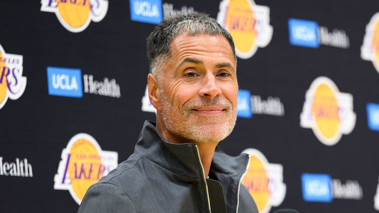 Los Angeles Lakers general manager Rob Pelinka
