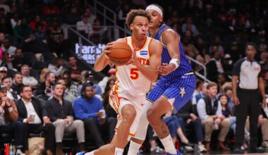 Starting Lineups Announced For Tonight's Hawks-Magic Matchup