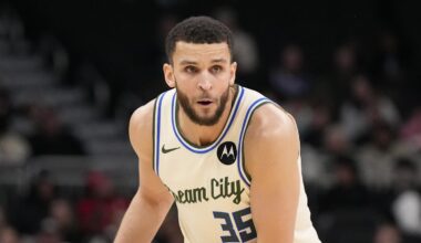 Milwaukee Bucks forward Pete Nance (35) during the game against the New Orleans Pelicans at Fiserv Forum on February 4, 2026.