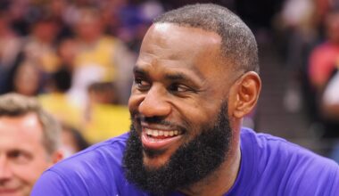 Los Angeles Lakers forward LeBron James