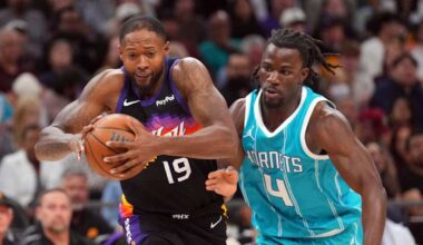 Starting Lineups for Charlotte Hornets vs. Phoenix Suns