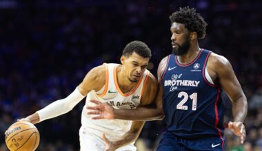 Wembanyama and Embiid Face Off as Spurs Host Sixers