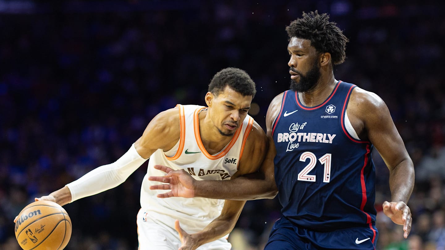 Wembanyama and Embiid Face Off as Spurs Host Sixers