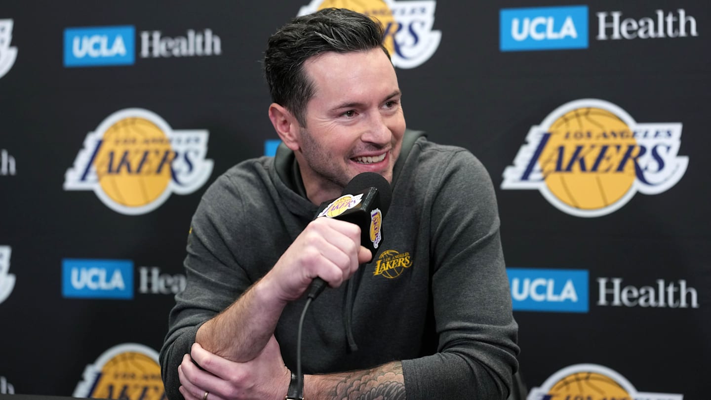 Los Angeles Lakers head coach JJ Redick