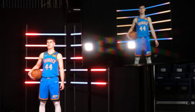 OKC Thunder Rookie Nikola Topić Records Double-Double in First NBA Start