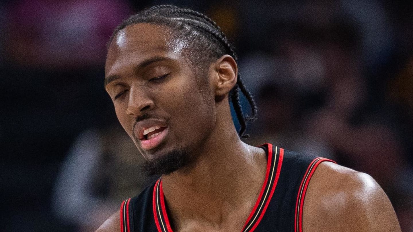 Apr 10, 2026; Indianapolis, Indiana, USA; Philadelphia 76ers guard Tyrese Maxey (0) in the second half against the Indiana Pacers at Gainbridge Fieldhouse. Mandatory Credit: Trevor Ruszkowski-Imagn Images