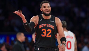 Karl-Anthony Towns, Knicks vs. Raptors