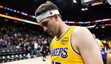 Los Angeles Lakers guard Austin Reaves.