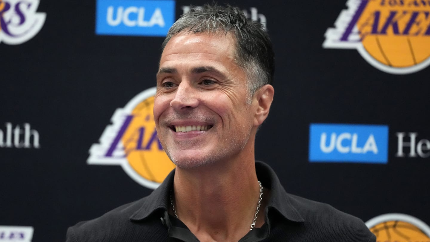 Los Angeles Lakers general manager Rob Pelinka